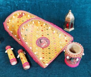 Ukhal n Musal (Set of 5) Yellow