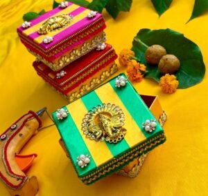 Golden Ganesha Handcrafted box