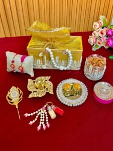 Raksha Bandhan Hamper (Basket plate n Tilak Stick)