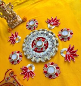 Handmade Vibrant Rangolis