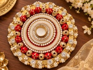 12-inch handcrafted rangoli