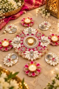 Handcrafted Rangoli Set